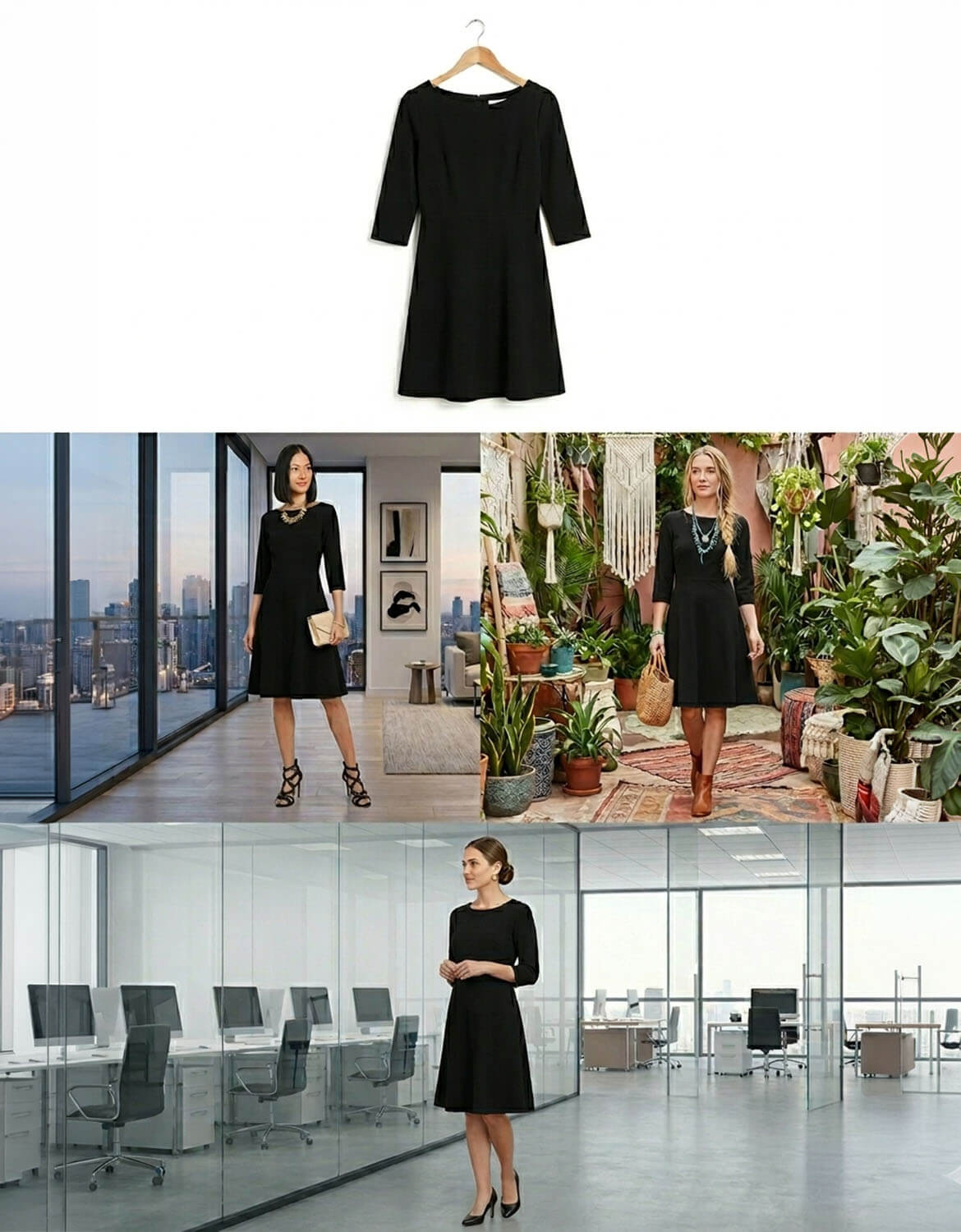 Upload desired catalog clothing and generate model image