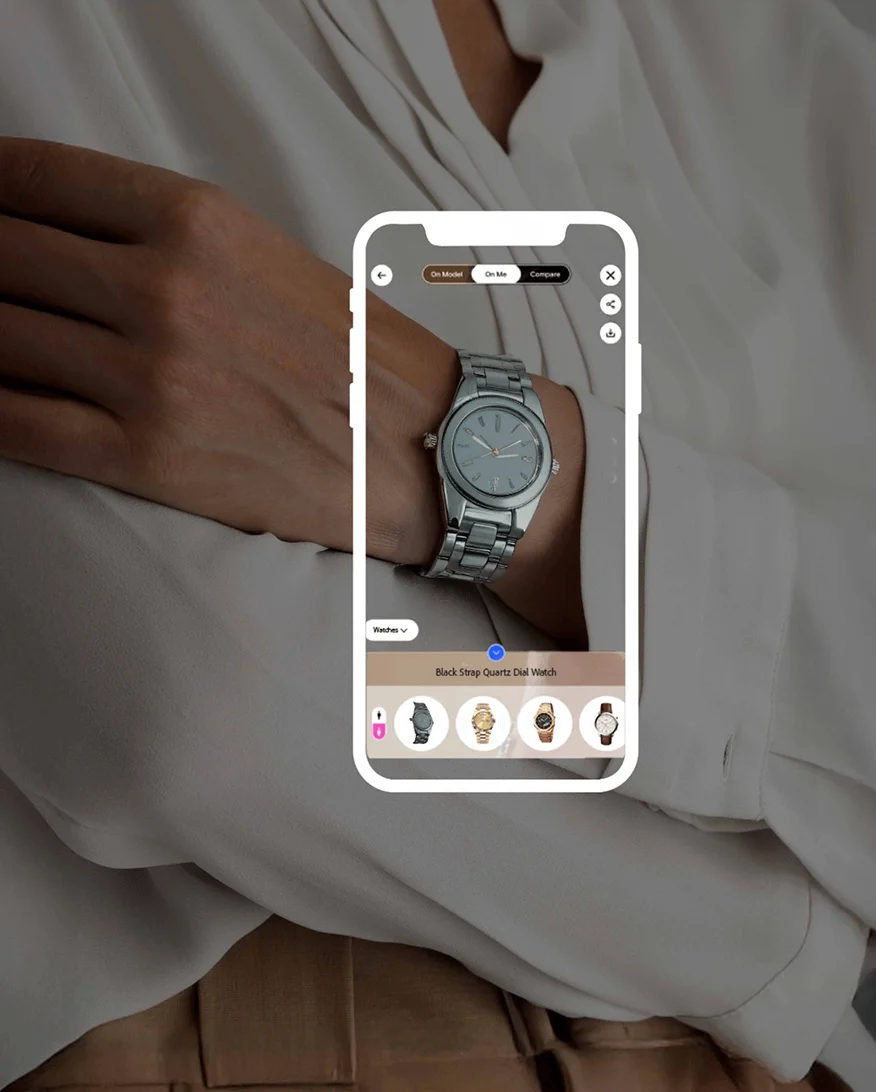 Explore Virtual Try-On for Watches to select with confidence.