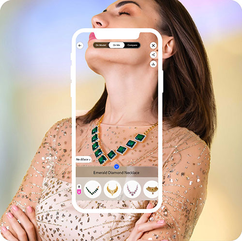 Necklace Try-On